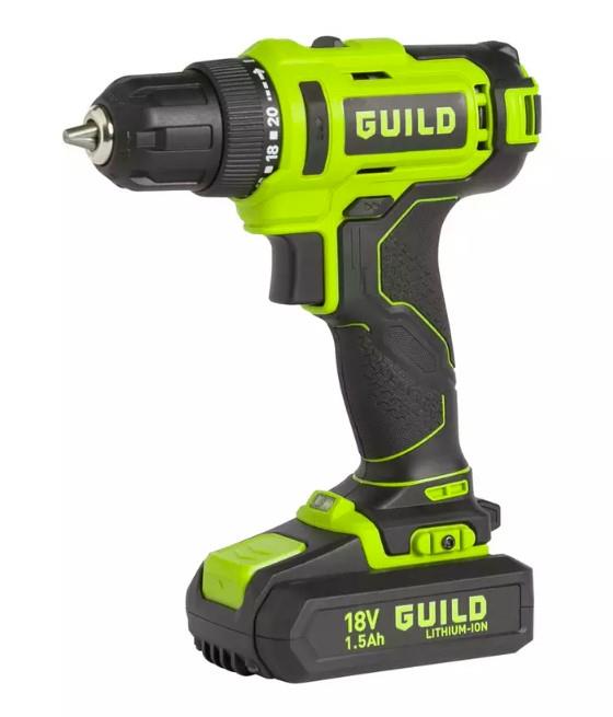 Guild CDT218W3.2 1.5AH Cordless Drill Driver - 18V