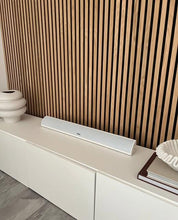 Load image into Gallery viewer, Majority White Snowdon | 𝗕𝗟𝗨𝗘𝗧𝗢𝗢𝗧𝗛 𝗦𝗢𝗨𝗡𝗗 𝗕𝗔𝗥 𝗙𝗢𝗥 𝗧𝗩 | Built-in Subwoofer | 120 Watts 2.1 Channel Sound | RCA, Optical, and AUX Connection | Wall Mountable | 81 CM | Remote Control Included
