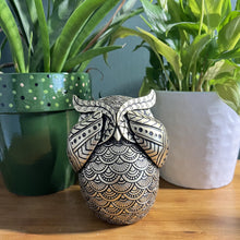 Load image into Gallery viewer, Thorness Gold-Coloured 13 cm Golden Owl Figurine -  Brilliant Gold Hue - Perfect for Home Decor
