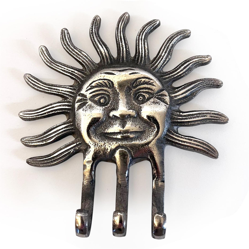 Sun Celestial Wall Hook – Key Holder & Coat Rack for Home Decor