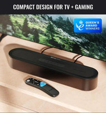 Load image into Gallery viewer, Refurbished Majority Bowfell Halo 5.1 DOLBY ATMOS SOUNDBAR with Wireless Subwoofer &amp; Semi-Wireless Satellite Speakers  – 300W Home Cinema Surround Sound System – Bluetooth 5.3 – HDMI eARC/ARC, Optical, AUX, USB – Compact Sound Bar for TV, PC &amp; Gaming
