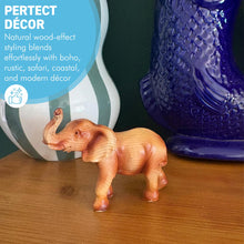 Load image into Gallery viewer, The Little Elephant – A 9cm Wood-effect Figurine
