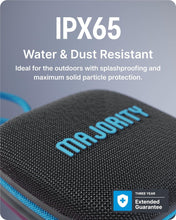 Load image into Gallery viewer, Refurbished Majority Move 1 PORTABLE SPEAKER WIRELESS Bluetooth 6.0, IP65 Dust-Tight &amp; Water Jet Resistant, 12W, Long Battery Life, USB-C Charging, Wireless Bluetooth Speaker
