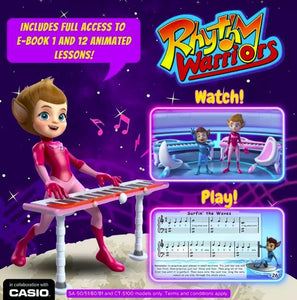 Casio Beginners Keyboard & Rhythm Warriors Lessons Bundle