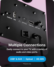 Load image into Gallery viewer, Refurbished Pink Majority D50X BLUETOOTH SPEAKERS 60W Bookshelf Audio with HDMI ARC
