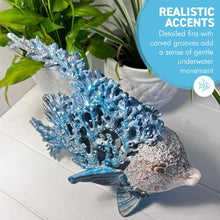 Load image into Gallery viewer, Angel Fish Ornament in the style of Marine Coral, Marine Inspired Gift
