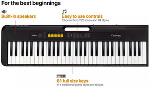 Casio Beginners Keyboard & Rhythm Warriors Lessons Bundle