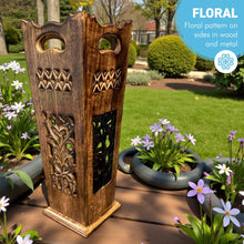 Load image into Gallery viewer, Classic Art Deco Wooden Umbrella Stand,  Stylish Hallway Furniture, Brolly Holder, Elegant Home Accessories
