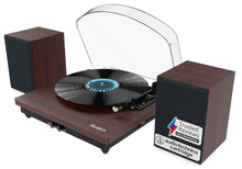 Load image into Gallery viewer, In &amp; Out Bluetooth Record Player | External speakers | Moto Plus Turntable
