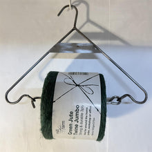 Load image into Gallery viewer, Cast iron hanging jute string dispenser garden accessory | Garden accessory | Supplied with 375m Green Jute Twine
