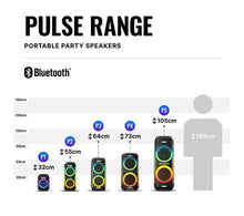 Load image into Gallery viewer, Refurbished Majority Pulse 1 80W Bluetooth Party Speaker with Bass Boost &amp; LED Lights (Microphone Not Included)
