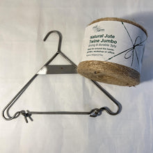 Load image into Gallery viewer, Cast iron hanging jute string dispenser garden accessory | Garden accessory | Supplied with 375m Natural Jute Twine
