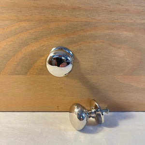 Pack of 2 x MULBERRY NICKEL KNOB | Door knob | Nickel cupboard knobs | Cabinet hardware | Antique nickel cupboard handles | Cupboard door handles | 30mm