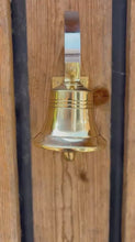 Load and play video in Gallery viewer, The Shop Keeper – The Brass Bell That Announces Every Visitor. No Batteries, No Wiring, Just That Unmistakable Ring.
