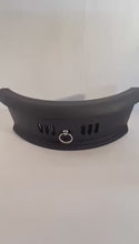 Load and play video in Gallery viewer, Matt Black Cast Iron Fireplace Fret for 18 inch (45cm) Grate, Solid Fuel &amp; Gas Fire Compatible
