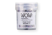 Load image into Gallery viewer, Wow! Glitter Embossing Glitter 15ml | GRAPE CRUSH | Free your creativity and give your embossing sparkle
