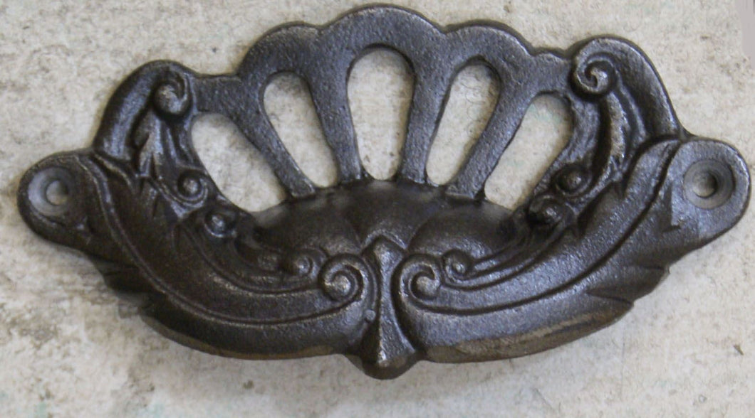 Cast iron antique Corinthia style Drawer Pull Opener Handle