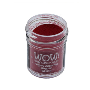 Wow! Embossing Powder 15ml - Regular Grade - Apple Red