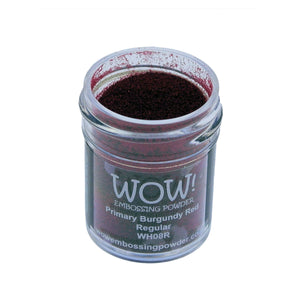Wow! Embossing Powder 15ml - Regular Grade - Burgundy Red