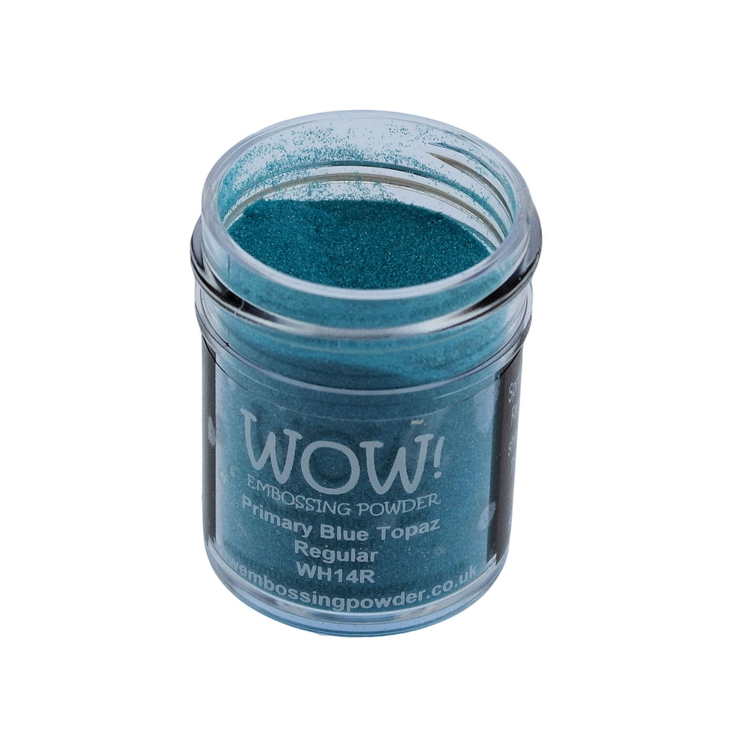 Wow! Embossing Powder 15ml - Regular Grade - Blue Topaz