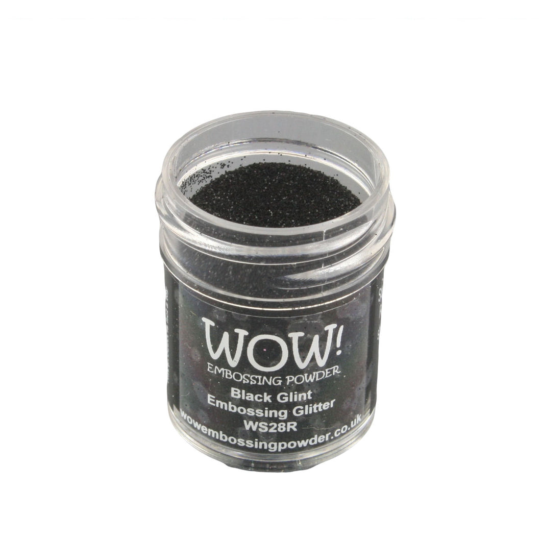 Wow! Glitter Embossing Powder 15ml - Black Glint