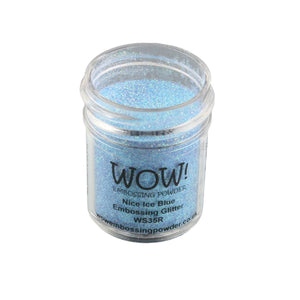 Wow! Glitter Embossing Powder 15ml - Nice Ice Blue