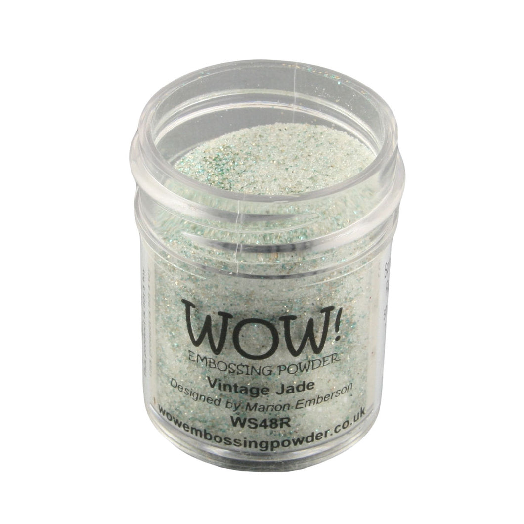 Wow! Glitter Embossing Powder 15ml - Vintage Jade