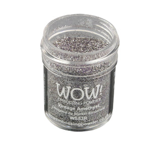 Wow! Glitter Embossing Powder 15ml - Vintage Amethyst