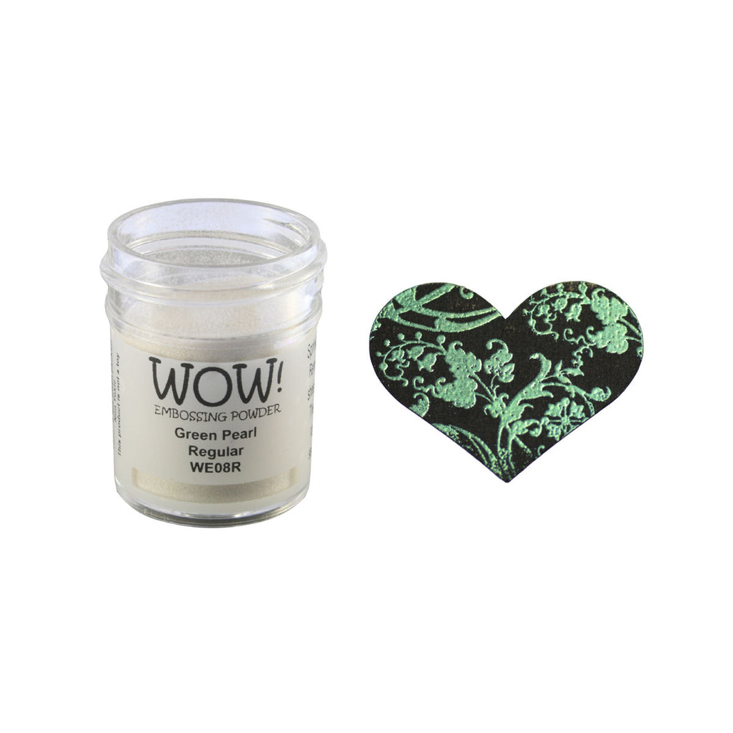 Wow! Embossing Powder 15ml - Pearlescent - Green