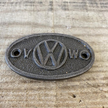 Load image into Gallery viewer, Volkswagon Cast Iron wall mounted Bottle Opener and wall plaque
