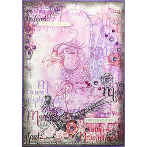 Pink Ink Designs Magnipheasant A5 Clear Stamp Set PI089