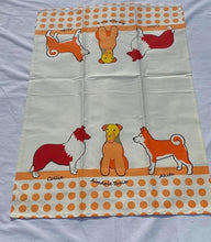 Load image into Gallery viewer, Collie, Terrier and Akita Dog Tea Towels
