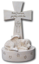 Load image into Gallery viewer, Dog resin memorial plaque...Run free now, go play with the Angels
