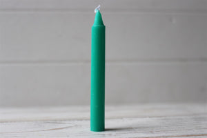 One Green Luck altar / spell candles