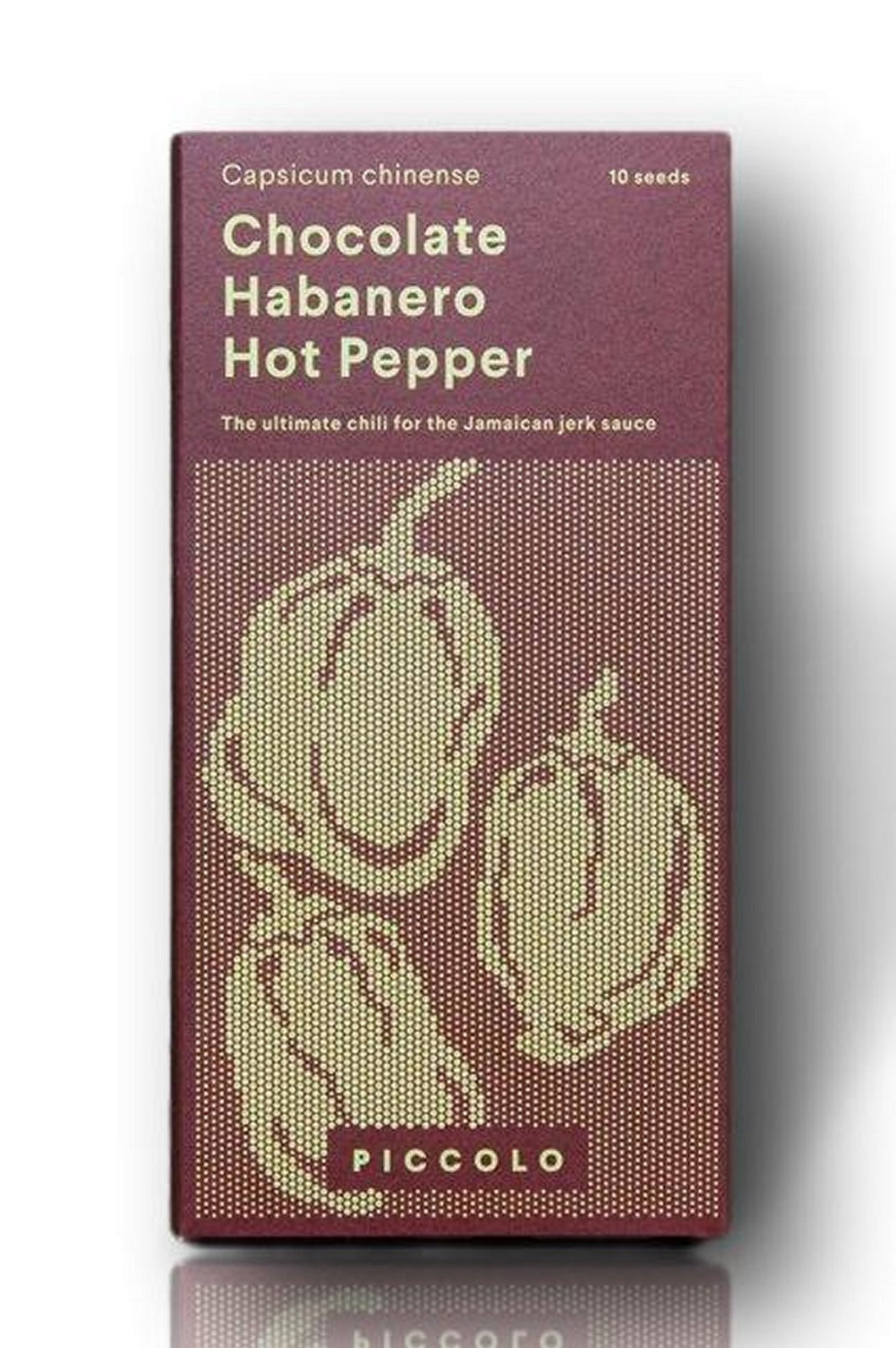 Chocolate Habanero Hot Pepper seeds with step by step guide to growing