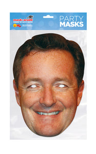 Piers Morgan Celebrity Official Fancy Dress Face Mask