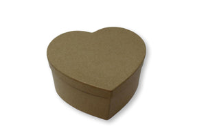 Decoupage Scrapberry's Mache Heart Box Set of 3