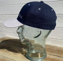 Load image into Gallery viewer, Bosun adjustable blue navy baseball cap hat
