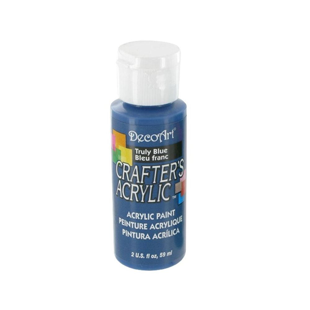 DecoArt Crafter's All Purpose Acrylic Paint 59ml - Truly Blue