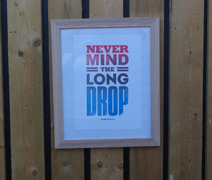Never Mind The Long Drop Glastonbury Festival 2019 A3 Poster