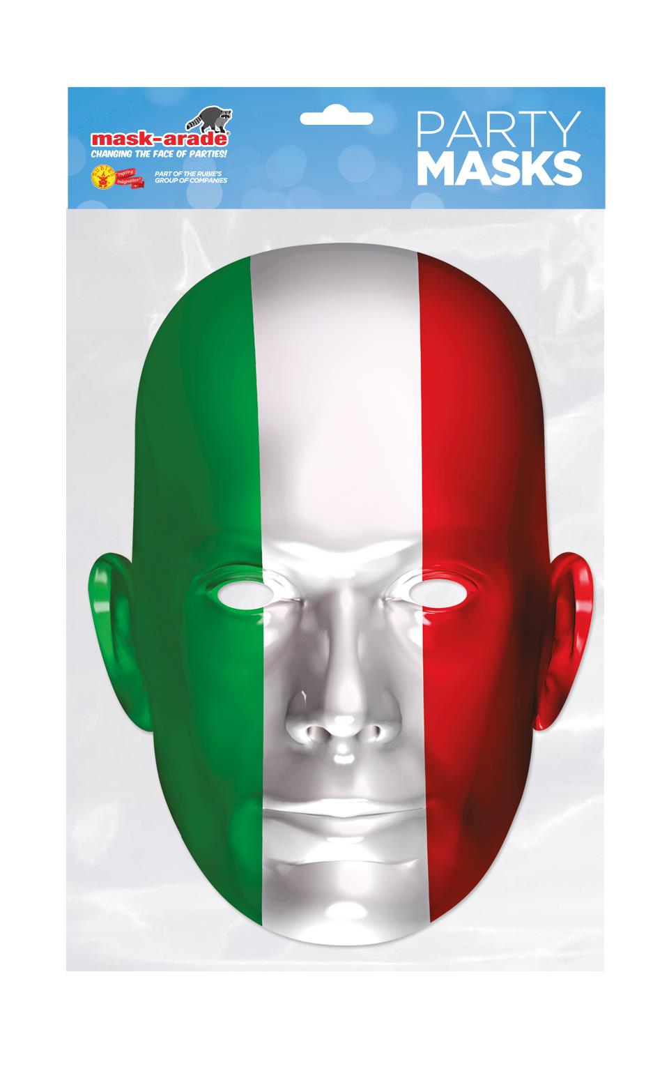 Italy Flag fancy dress face mask