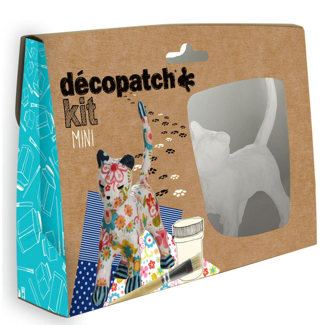 Decopatch Decoupage Mini Kit - Cat