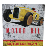 Motor oil Motor Lubricant metal sign