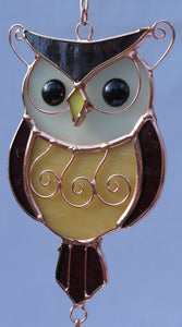 Owl sun catcher wind chime