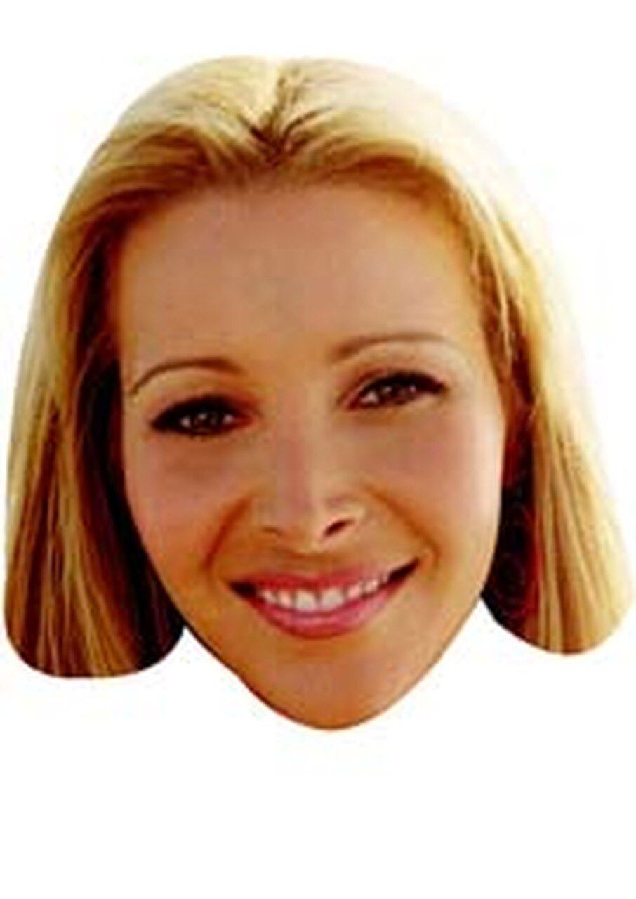 Lisa Kudrow Phoebe from Friends Celebrity Party Mask