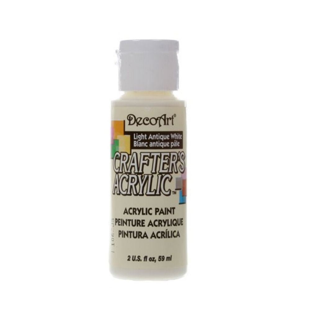 DecoArt Crafter's All Purpose Acrylic Paint 59ml - Light Antique White