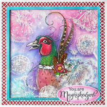 Load image into Gallery viewer, Pink Ink Designs Magnipheasant A5 Clear Stamp Set PI089
