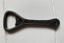 Load image into Gallery viewer, Cast Iron Volkswagon (VW) Handheld bottle opener / VW keyring / VW accessory / Campervan Gift
