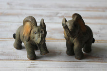 Load image into Gallery viewer, Set of 2 Free Standing Graceful Small Elephant Decorative Ornament
