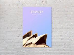 The Grand Sydney Opera House Modern Style Travel Print